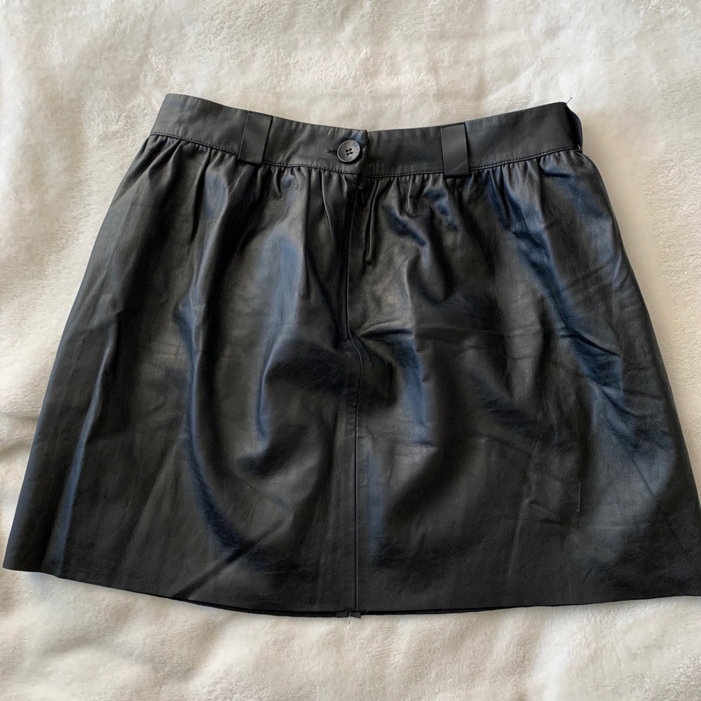 Pepe jeans leather skirt
